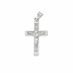 Sterling Silver Cross Necklace for Men & Women