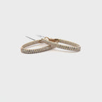 14K Gold Diamond Inside-Out Hoop Earrings
